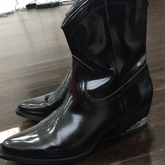 Zara ankle cow girl boots - Picture 2 of 3